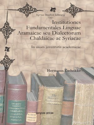 cover image of Institutiones Fundamentales Linguae Aramaicae seu Dialectorum Chaldaicae ac Syriacae